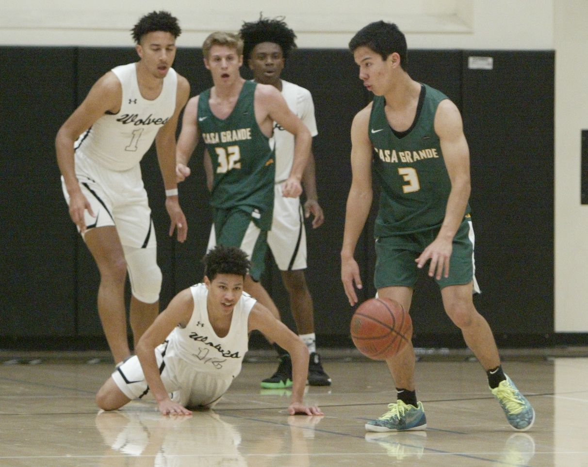 Casa Grande at American Canyon boys basketball in VVAL Tournament